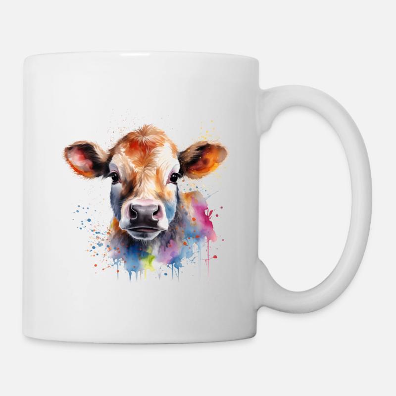 veau - Mug blanc - blanc