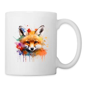 fox, pup - Mug - white - Right
