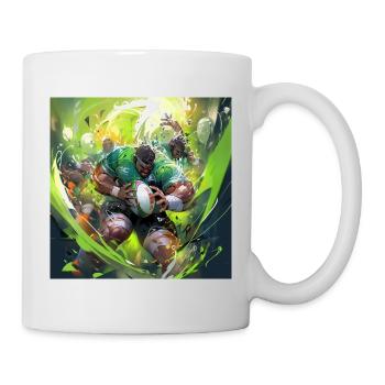 Rugby Rage - Mug - white - Right