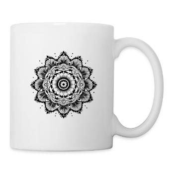 Yogi, Prana Mandala in black - Mug - white - Right