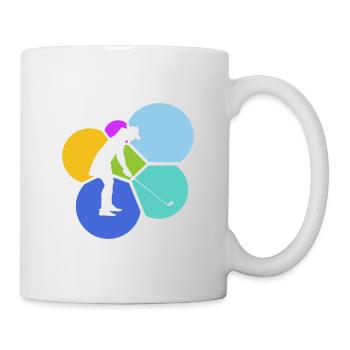 Golf Golfing Golfer Golf Club - Mug - white - Right