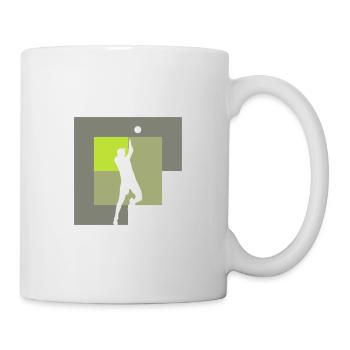 Volleyball Volleyball Player Beach Volleyball - Mug - white - Right