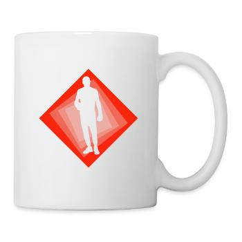 Boxer Boxhandschuhe Boxen - Tasse - Weiß - Rechts
