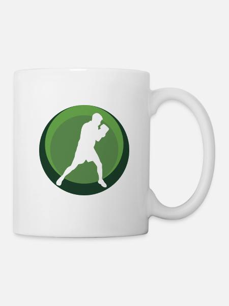 Boxe Gants de boxe Boxe - Mug blanc - blanc