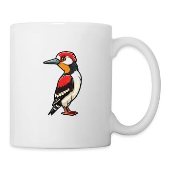 Pic Cartoon Kawaii Aquarelle Illustration - Mug blanc - blanc - Droite