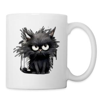 Moody Cat - Mug - white - Right