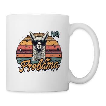 Lustiges Geschenk - No Problama - Tasse - Weiß - Rechts