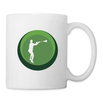 Lacrosse field box - Tasse - Weiß - Rechts