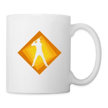 Batting Pitcher - Tasse - Weiß - Rechts