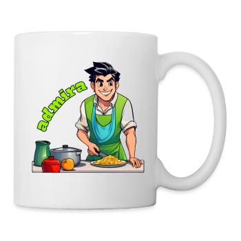 Admira Logo neu - Tasse - Weiß - Rechts