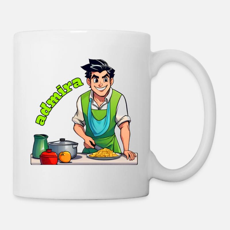 Admira Logo neu - Tasse - Weiß