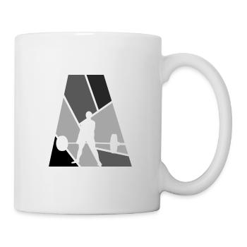 Kraftsport Deadlift Weightlifting - Tasse - Weiß - Rechts