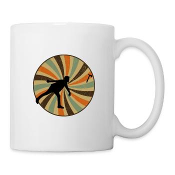 Double Axe Axe Throwing - Mug - white - Right