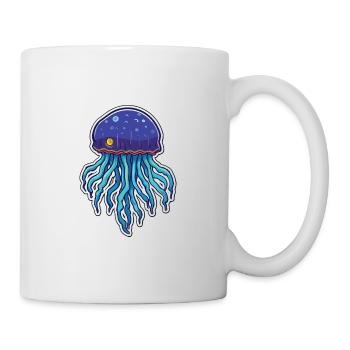 Portugiesischer Mann O Krieg Karikatur Kawaii Illustration - Tasse - Weiß - Rechts