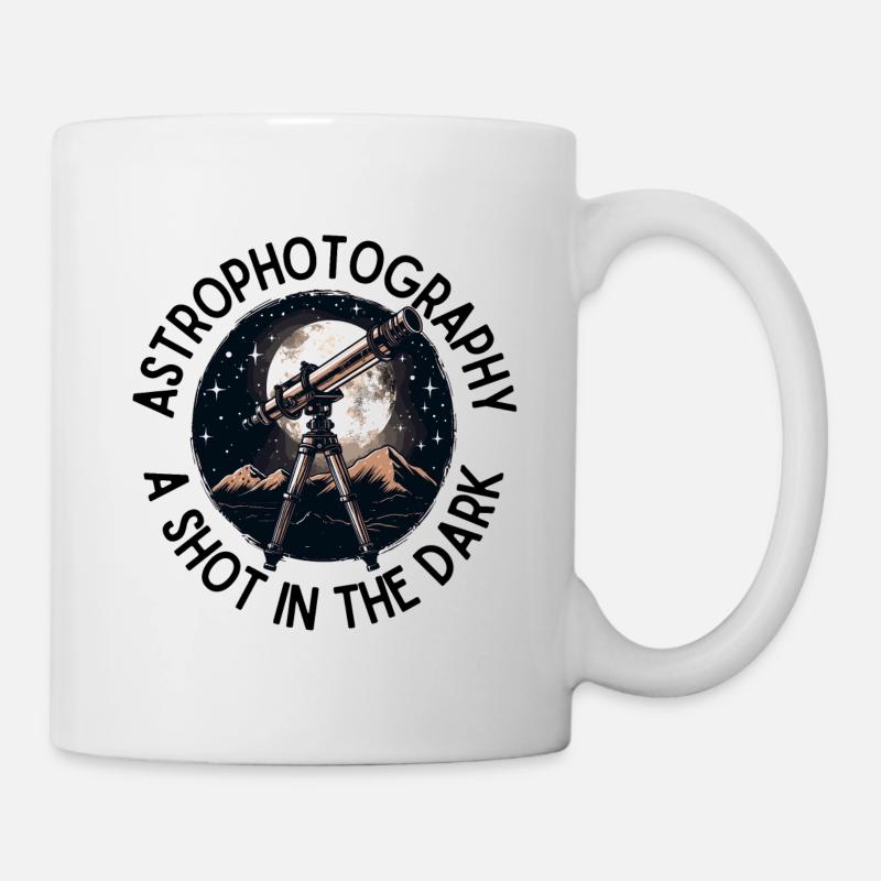 Astrophotography Telescope - Mug - white