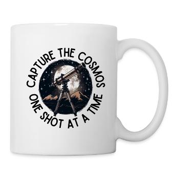Astrophotography Telescope - Mug - white - Right
