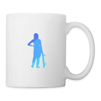 Skateboard Skateboarder Halfpipe Skate - Mug - white - Right