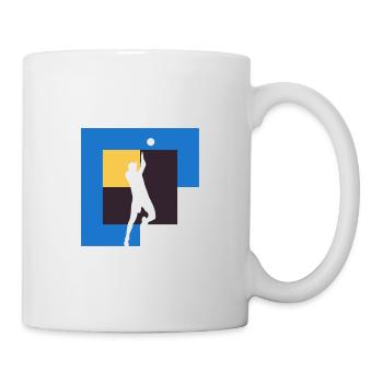 Volleyball Volleyball Player Beach Volleyball - Mug - white - Right