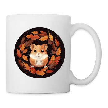 Autumn hamsters - Mug - white - Right