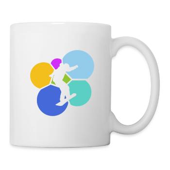 Snowboard Snowboarder Snowboarder - Mug - white - Right