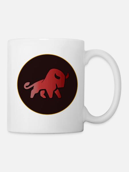 Karikatur - Tasse - Weiß
