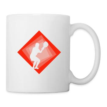 Intercrosse box Lacrosse Racket - Mug - white - Right