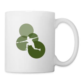 Drop Badminton Sports - Mug - white - Right