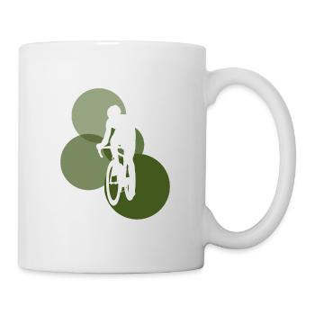 Fahrrad Bicycle Cyclist - Mug - white - Right