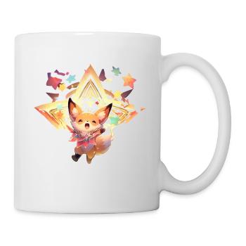 Sternen-Fennek - Tasse - Weiß - Rechts