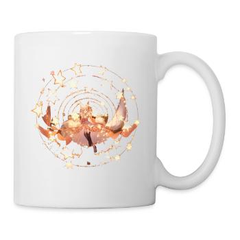 Mädchen aufgehender Stern - Tasse - Weiß - Rechts