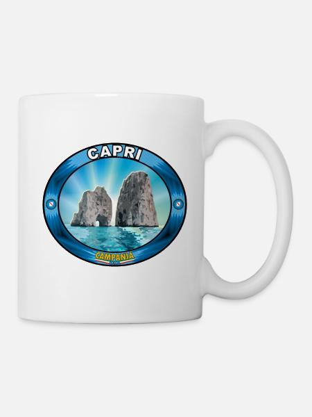 Capri Faraglioni - Mug blanc - blanc