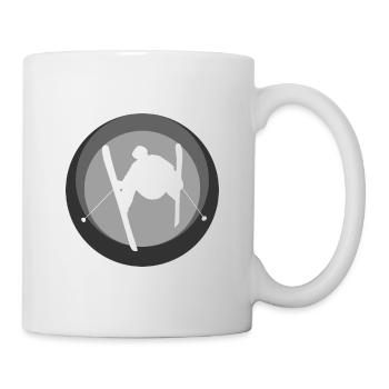 Skiing Skiing Skiing - Mug - white - Right