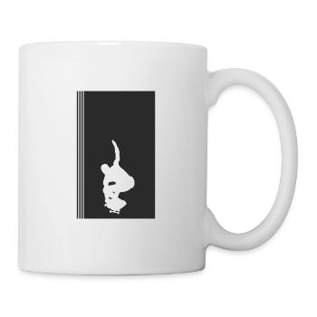 Skateboard Skateboarder Skate Skateboard - Mug blanc - blanc - Droite