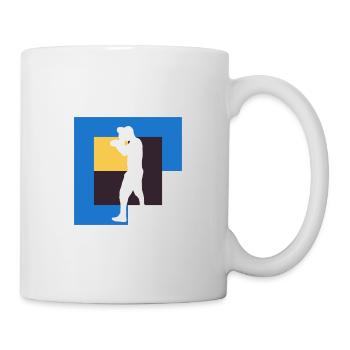 Schlag Boxing Boxkampf Kampfsport - Tasse - Weiß - Rechts