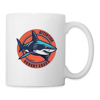 Requin / Faune / Sous-marin / Mer / Océan - Mug blanc - blanc - Droite