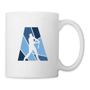 Shortstop Baseball - Tasse - Weiß - Rechts
