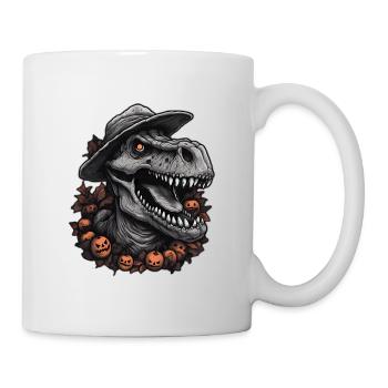Dinosaur Halloween Cute Sour Disguise - Mug - white - Right
