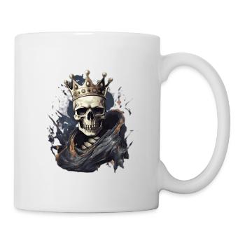 Halloween Skeleton King Sweet Sour Disguise - Mug - white - Right