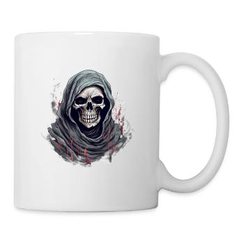 Halloween Skeleton Trick or Treat Disguise - Mug - white - Right