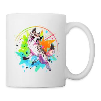 Hyena Color - Mug - white - Right