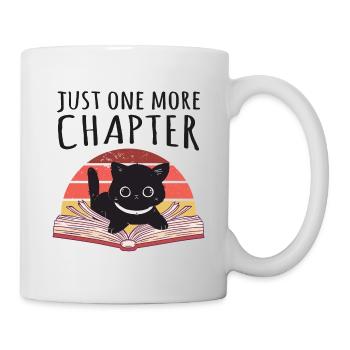 Just one more chapter Bookworm Cat - Tasse - Weiß - Rechts