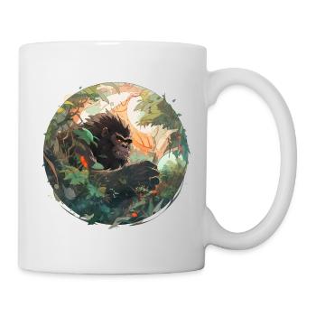 Jungle Kong - Tasse - Weiß - Rechts