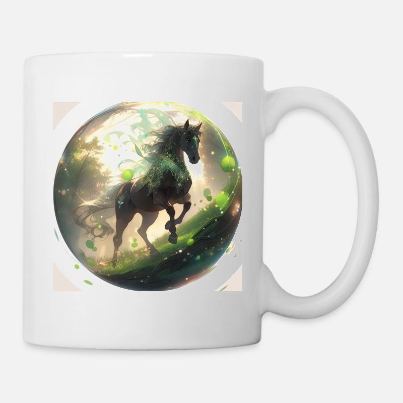 Le Noble étalon - Mug blanc - blanc