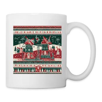 Windmühle - Tasse - Weiß - Rechts