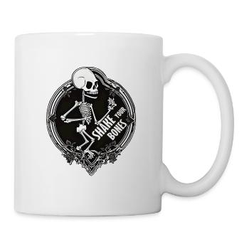 Skeleton / Bone / Anatomy / Halloween / Horror - Mug - white - Right