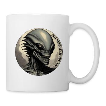 Alien / Außerirdisch / Ufo / Area 51 / All / Mars - Mug - white - Right