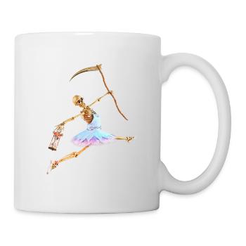 The Grim Reaper's Extraordinary Hobby - Mug - white - Right