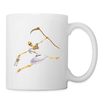 The Grim Reaper's Extraordinary Hobby - Mug - white - Right