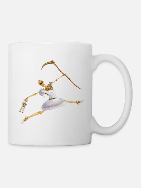 The Grim Reaper's Extraordinary Hobby - Mug - white
