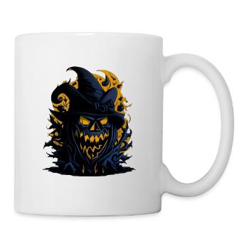 arbre hanté - Mug blanc - blanc - Droite
